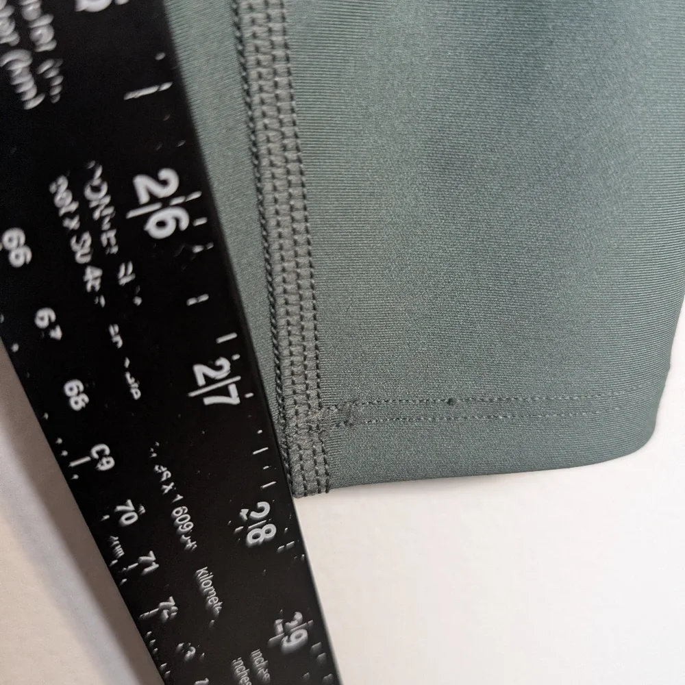 Alo Yoga Leggings Airlift Utility Pockets Green Sz Xxs